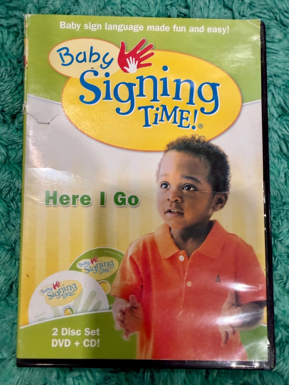 Here I Go - Baby Sign Language DVD (Orange)
